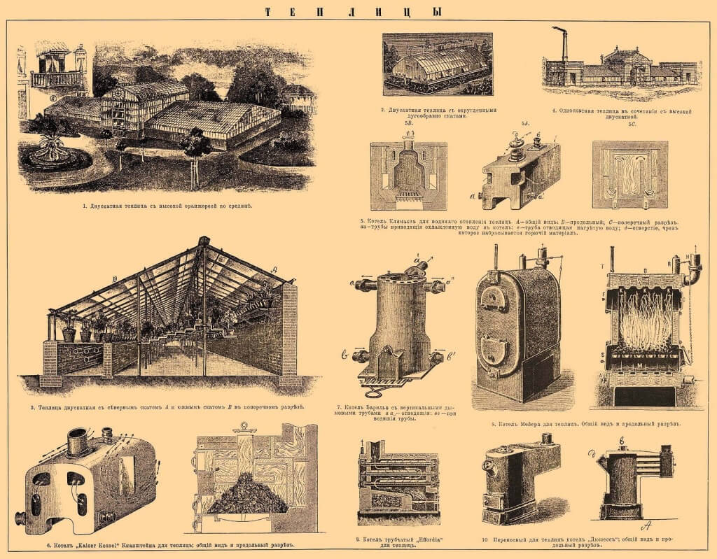 История возникновения теплиц